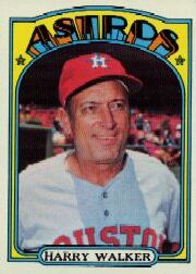 1972 Topps Baseball Cards      249     Harry Walker MG